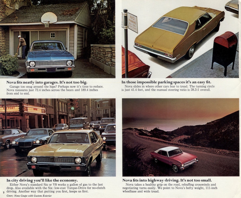 1971 Chevrolet Nova Canadian Brochure Page 3